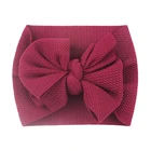 Product Hair New Product 2021 Popularsoft Warm Multi-Color Bow Twill Bubble Baby Elastic Hair Band