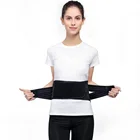 Waist Belt Black Mesh Breathable Popular Compression Lower Waist Back Brace Lumbar Support Belt