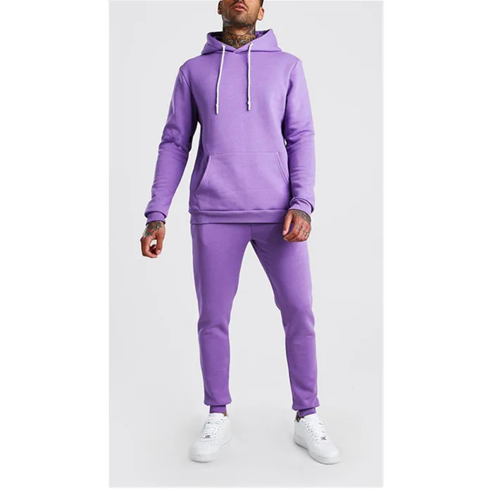 purple jogging suit