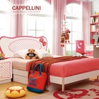 Kids Furniture Factory Wholesale Wooden Kids Bedroom Furniture Set For Girls