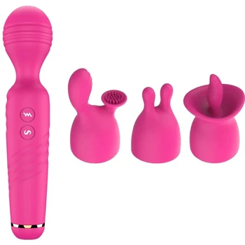10 vibration modes Double headed vibrator adult dildo vibrator for women vagina sex toy