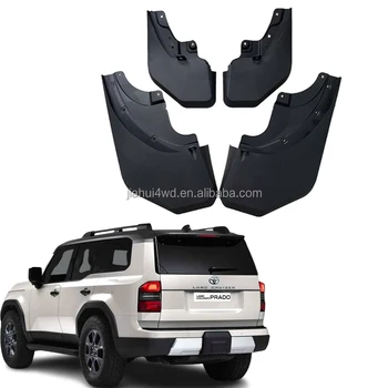 For Toyota Prado FJ250 Land Cruiser 250 2025 PP Black Mud Guard 4X4 Car Styling Accessories