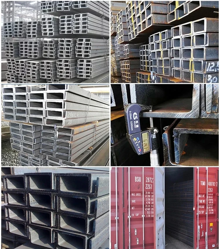 Hot Rolled C Channel Steel Price S235jr S355jr A36 Ss400 Galvanized