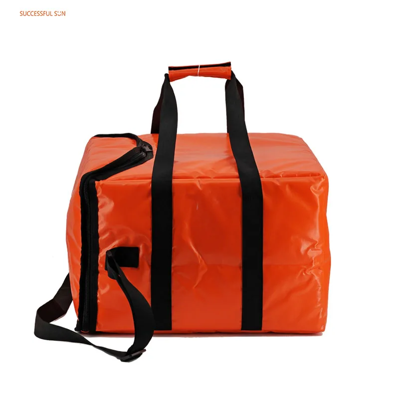 product wholesale custom big capacity pizza delivery bags portable insulated pizza delivery box cake cooler bag-8