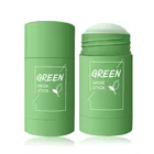 Green Tea Oil Deep Cleansing Green Tea Clean Face Oil Control Solid Mask Blackhead Smear Face Mask