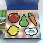 3d Diy Puzzle 3d 3D DIY Magnetic Book Kid Promotional Gift Toy Magnetic Puzzle Book For Children