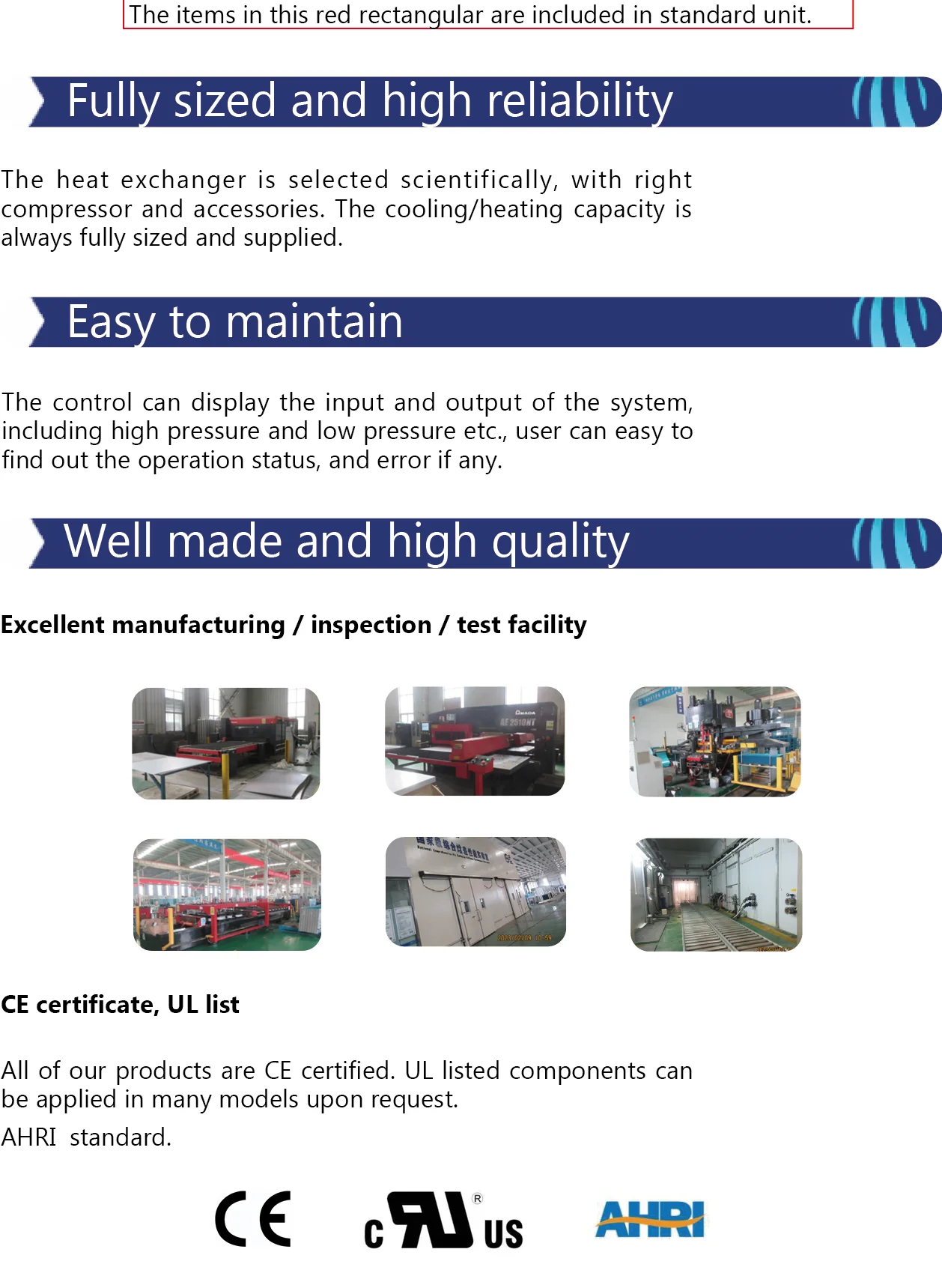 Air Handling Unit, CE - detail 22