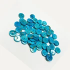 Stone Gem Environmentally Friendly Flat Stone Gem Quality Loose Turquoise Beads