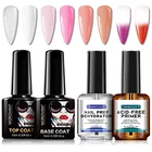 Nail Gel 8 Popular Color OEM Color Nail Builder Extension Nail Poly Gel
