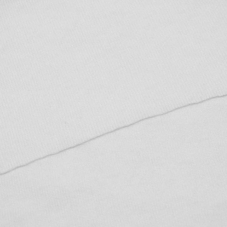 Seamless TOP Tube TShirt Cotton Spandex Free Cut Tubular Knitting Jersey Fabric in Rolling Packing manufacture