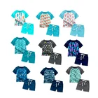 Baby Clothes Boy Baby Kids Clothes Boy Sets 2Pcs Spring Summer Boy Clothing Sets With Baseball Applique