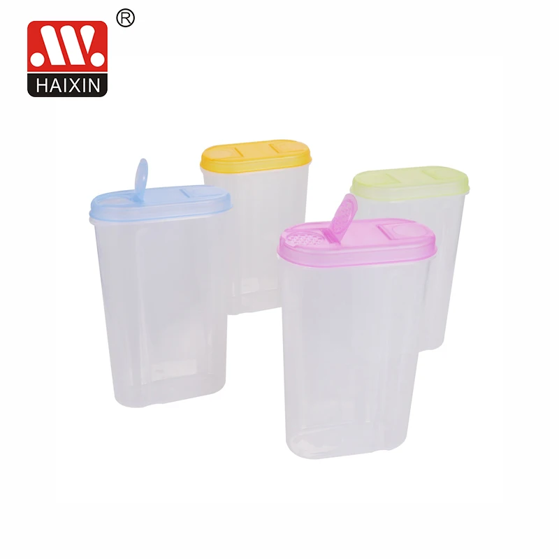 Haixing Transparent Food Container With Lid With Small Hole Noodle Storage