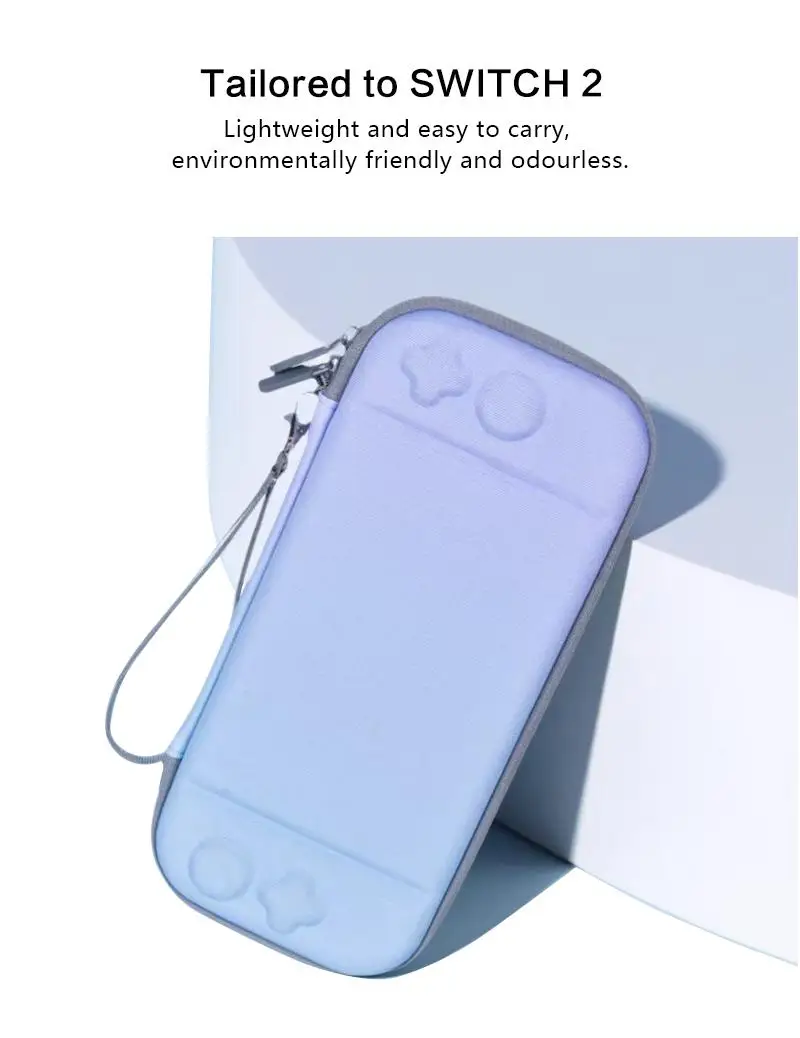 Custom LOGO Switch 2 Case Storage Portable Traveler Protective Eva Switch 2 Cases for OLED Switch 2 Bag Video Game Cases details