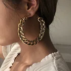 Earrings Earrings Hot Circle Chain Earrings In Europe And America