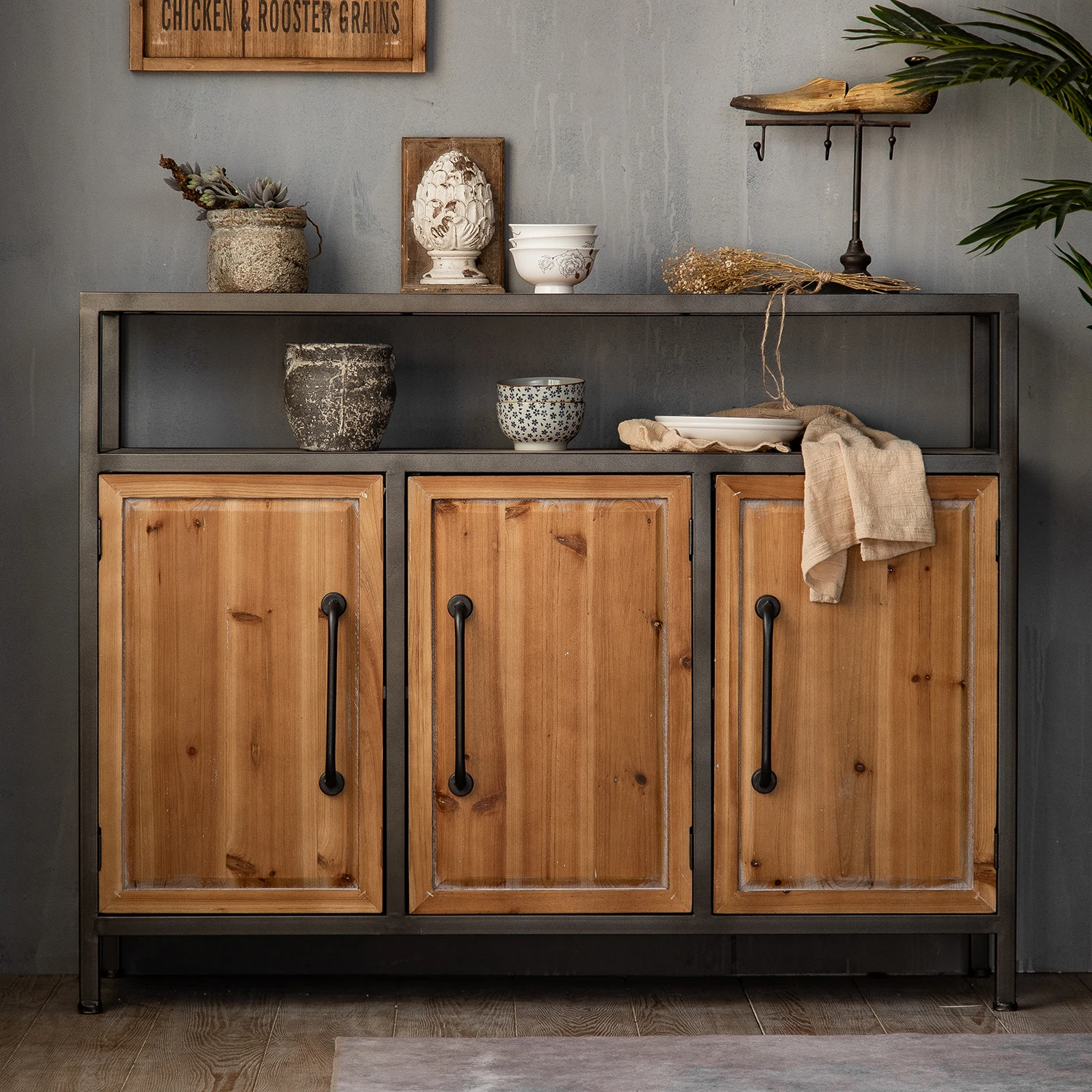 hall console cupboard