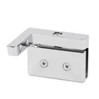 Hinge Made In China Prima Wall To Glass Pivot Hinge For Use With 5/16" To 3/8" 8 To 10 Mm Tempered Safety Glass
