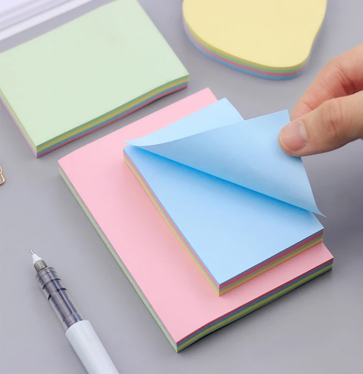 Stationery School Supplies Paper Stickers index Posted note It Sticky Note Pad Custom Memo Pad Sticky Notes