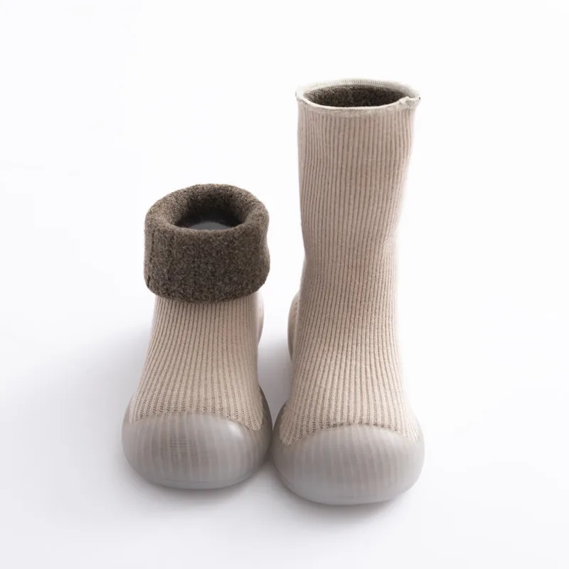 2022 winter thickened baby toddler socks shoes soft warm indoor shoes