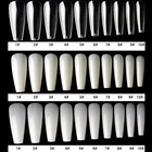 Nails Nail Full Cover Acrylic Artificial False Nails With Case For Nail Salons Extensions DIY Coffin Ballerina Nails Tips