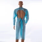 Gown Cpe Coat Gown Disposable Cpe Isolation Gown Medical Disposable Hospital Cpe Gown
