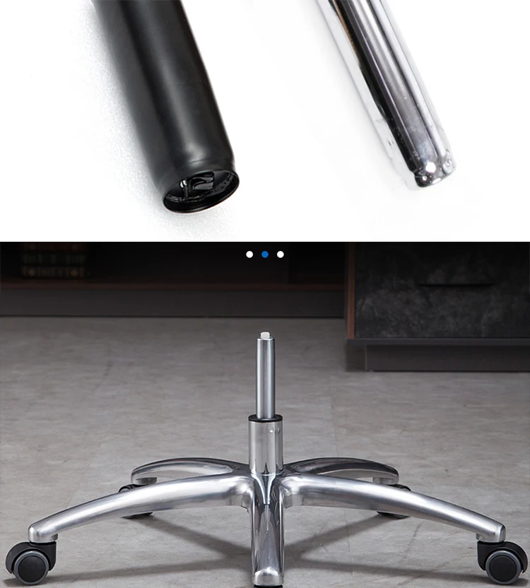 HRZ- Big and Tall Executive Office Chair with Wood Accents Adjustable High Back Ergonomic Lumbar Support, Bonded Leather