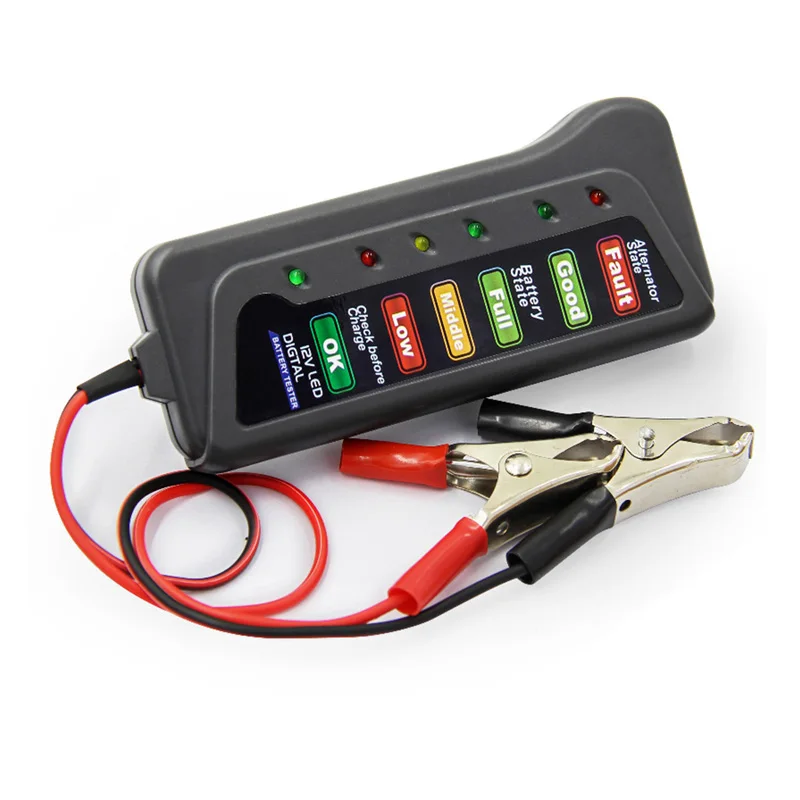 Digital Alternator Tester Automobile Electric Vehicle Motorcycle