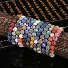 Beads New Fashion Natural Gemstone Stone Lava Stone Beads Friendship Bracelet Men Women