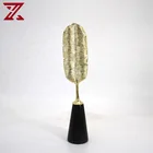 Gift Wholesale Modern Creative Leaf Shape Home Decorative Ornaments Luxury Fashion Wedding Souvenir Gift