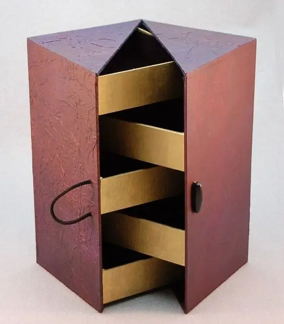 new design cardboard paper box for gift and jewelry packaging