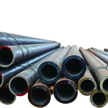 ASTM A106 Sch 40 GI Iron Pipe  Manufacturer source Thick wall seamless carbon steel pipe