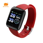 Amazon Hot Selling 116 Plus Heart Rate Tracker Blood Pressure Oxygen D13 Smart Watch For Android Ios Phone