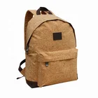 Natural Sustainable Eco Friendly Light Weight Natural Casual Cork Backpack