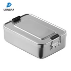 Multi Effect Takeaway Aluminum Foil Food Lunch Box Outdoor Bento Lunch Box