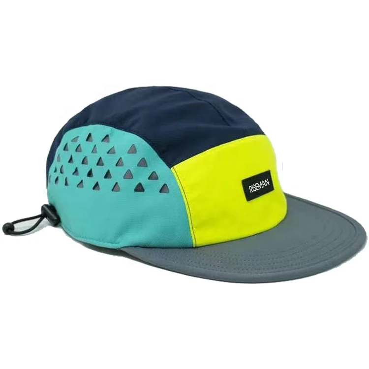 Custom Reflective Running Hat Camper Van Lifeline Embroidery Polyester One Size