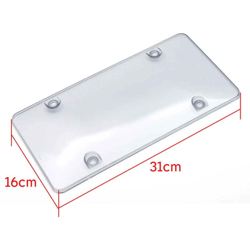 Visible Car Plate USA License Plate Frame Front Back Clear License Plate Frame factory