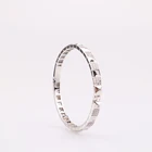 Set Diamond 2021 Trendy Cool Set Fashion Jewelry Bangle And Ring Set Shining Diamond