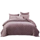 Comforter Fluffy 2021 New Comforter Set Solid Color Fluffy Comforter Sets Luxury Designer Velveteen Comforter Sets