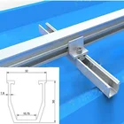 U Clamps Solar Trapezoid Metal Roofing Rail Brackets U Clamps