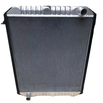 SK200-6E aluminum radiator for Excavator water tank radiator