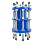 Union Flange Malleable Iron Pipe Fittings Union Connector Pipe Fittings Pn16 Detachable Joint