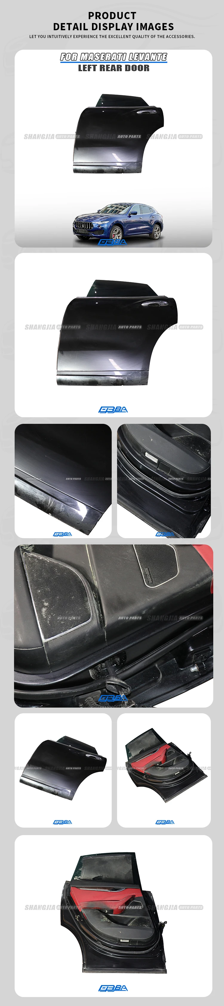 Best Price Used Auto Parts Aluminum Alloy Car Door Panel For Maserati Levante 2017 673005740 details