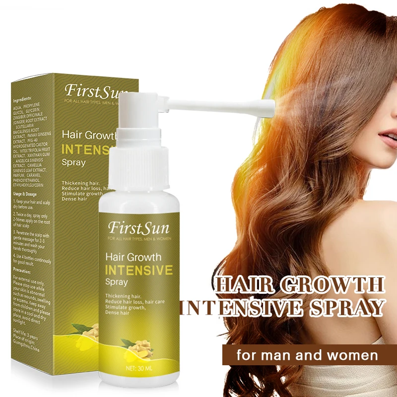 Natural Ginseng Ginger Extract Treatment Anti Hair Loss Hair Growth Spray -  Buy Hair Growth Treatment,Hair Spray Growth,Hair Growth Product on  