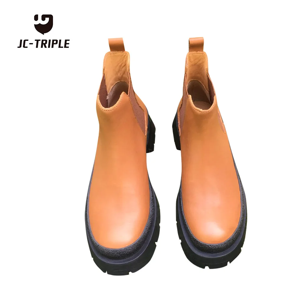 New Arrival Winter Low Heel Leather 