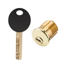 Mortise Lock Mortise Cylinder Lock US American Classic Entrance Mortise Lock Set Rim Lock Cylinder
