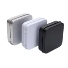 Metal Small Metal Condom Tin Box Jewelry Metal Case Small Gift Box Small Square Box