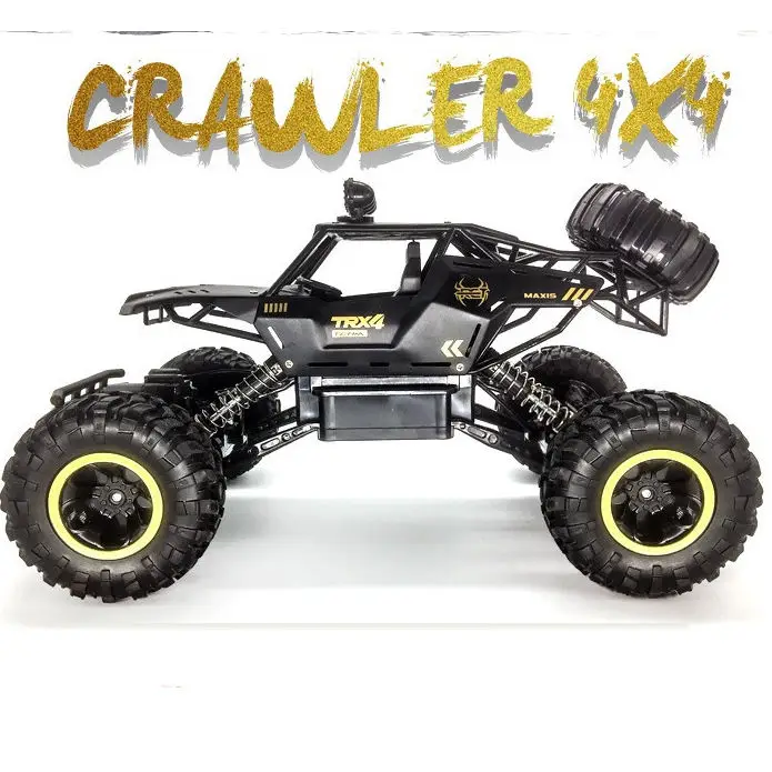 Climbing Car 4WD Remote Control Crawler 2.4G Radio Remote Control Trucks TRX4 Big Alloy Electric AA Supercharger Rc Car Charger