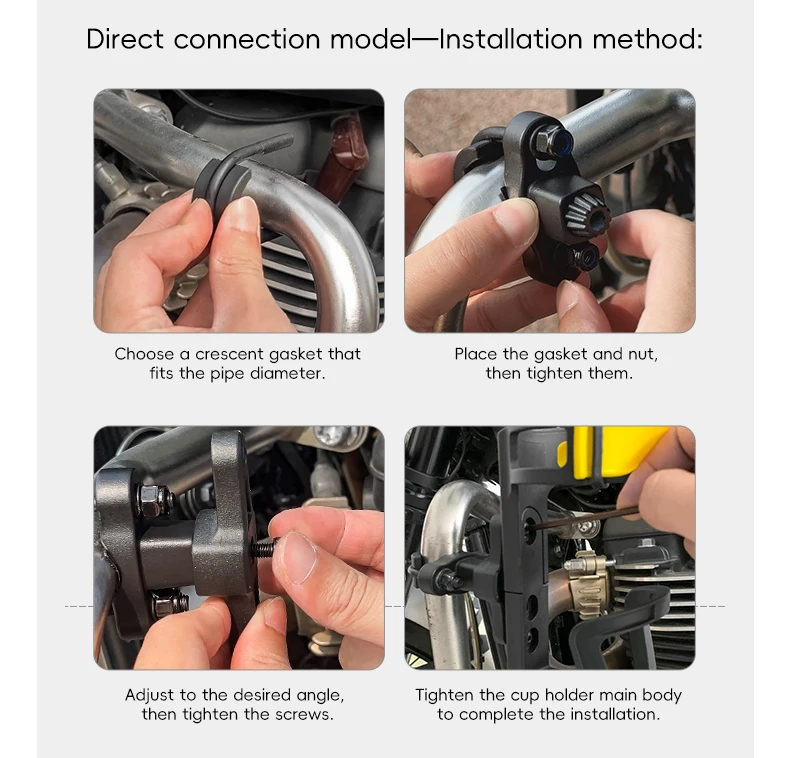 product smnu aluminum alloy bike motorcycle water bottle holder with 60 78mm cup mount cycling accessories-9