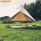Tents Canva 3m Fireproof Cotton Canvas Camping Glamping Bell Tipi Tent Outdoor Party Bell Tent For Sale