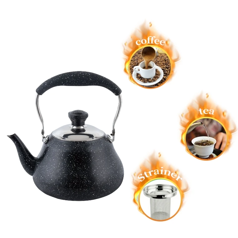 antiques tea pot Durable Kitchen big size 2.5L to 6L capacity for hotel catering antiques tea pot