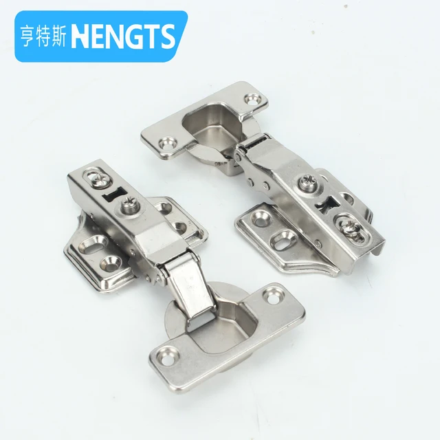 Modern 2D Cold-Rolled Steel Self-Closing Cabinet Furniture Hinges for Home Office Gym & Kitchen Soft-Closing Door Hinges